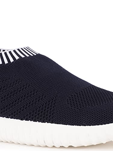 Image of Bata Webber Blue Casual Round Toe Slipon Shoes for Kids