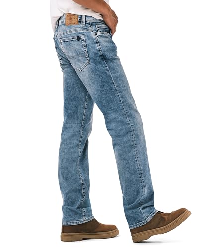 Image of Buffalo David Bitton Men's Six Slim Fit Jean in Spirit