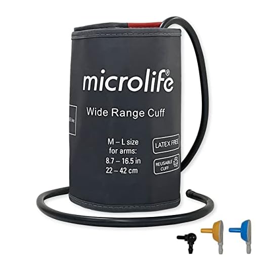 Microlife Wide-Range Replacement Blood Pressure Cuff for Upper Arms 8.7-16.5-Inch