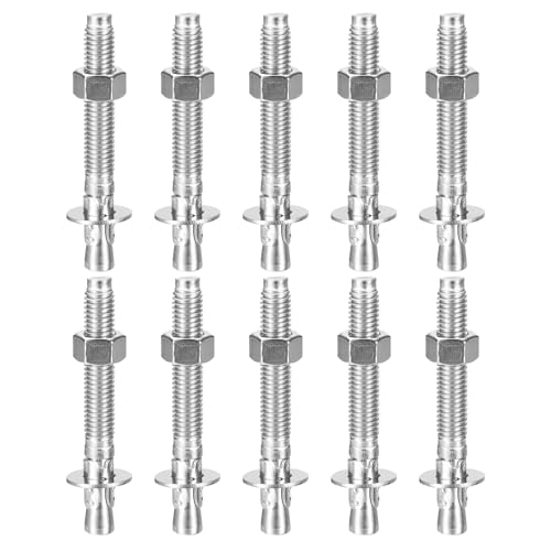 Boulon ancrage expansion 9,5 mm pour réparer et rigidifier un mur béton