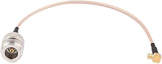 N-K Female to MCX-JW Male RG316 Coaxial Cable Pigtail 20cm Quick USA Shipping