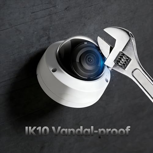 Image of DS-2CD2183G2-I 4mm Lens, 4K 8MP AcuSense Vandal Fixed Dome POE IP Camera Outdoor, 3-Axis, WDR, IP67, IK10, Work with Ⲏіkconnect, Guarding Vision