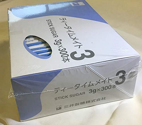 Amazon.co.jp: スティックシュガー ティータイムメイト3（3g×300本入り