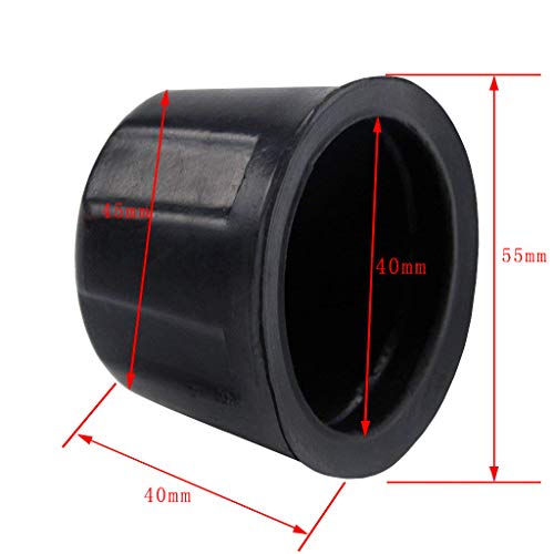WPHMOTO 4PCS Rubber Dust Rims Cover Caps for 110cc 125cc 250cc ATV Quad Go Kart Wheels - Thumbnail 2