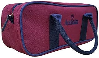 Acclaim Amble 3 Bowls Twin Handle Mini Nylon Level Green Lawn Flat Short Mat Indoor & Outdoor Locker Bowling Bag