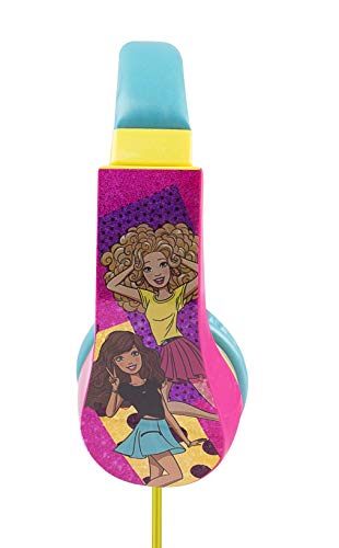 Sakar 30359-Tru Batman Kid Safe Over The Ear Headphone W/ Volume Limiter, Barbie Pink #TOP4