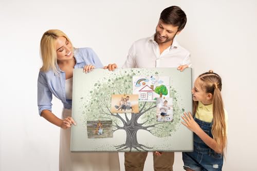 Tableau mémo en liège avec motif Arbre pour planification et notes - 5