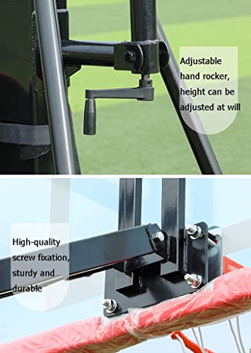 Adult And Youth Liftable Basketball Hoop, 3-7M Hand Adjustable Basketball Stand, Indoor And Outdoor Mobile Basketball Hoop #TOP4