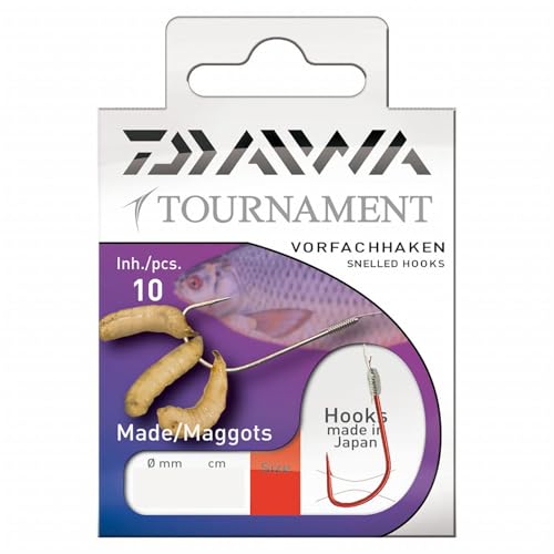 Daiwa Tournament Madenhaken Vorfachhaken 50cm 10Stk.
