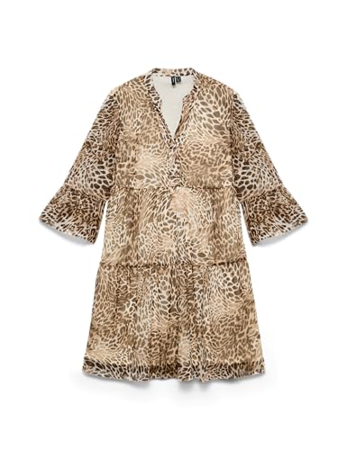 Robe Courte 3/4 Vero Moda Vmsmilla solution mode fluide contre la chaleur