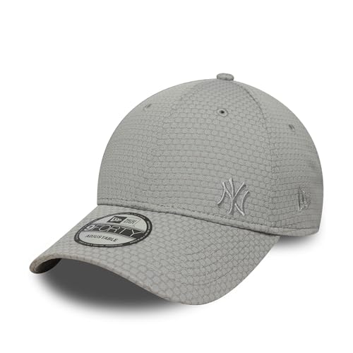 Casquette New Era 9Forty Yankees Flawless Mesh Gris aérée et légère
