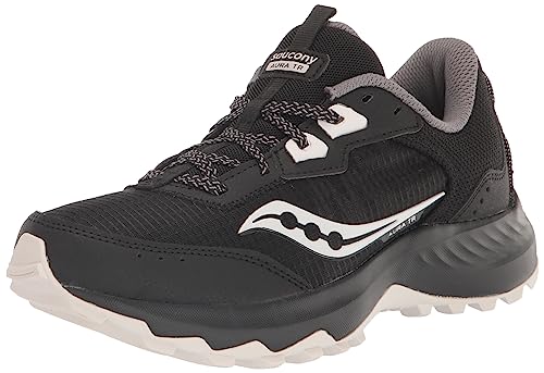 Saucony Women's Aura Tr, Black/Fog, 8