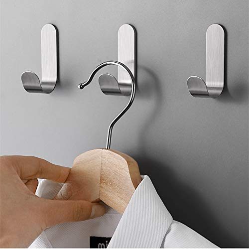 Bosdontek Gancio Adesivi per Asciugamani, 12 Pezzi...