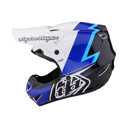 Troy Lee Designs GP Helmet for Motocross MX, Light Weight 16 Vents, Volt Blue, MD, SKU 103603003