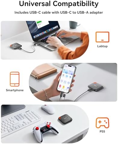 1TB External SSD Up to 2000MB/s, USB 3.2 Gen 2x2 Portable SSD External Solid State Drives Compatible with Game Console/Tablet/Laptop/Mac, Reliable Storage for Gaming, Students, Professionals