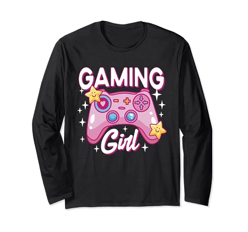 Gamer Girl - design di gamer per ragazze da gioco per gamer Maglia a Manica