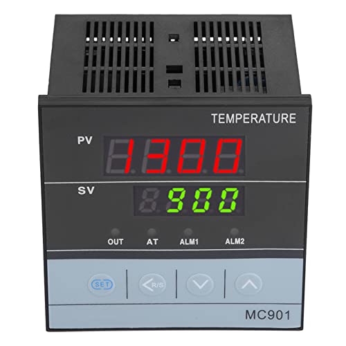Régulateur de température PID MC901 pour stopper les surchauffes sur entrée K PT100 SSR