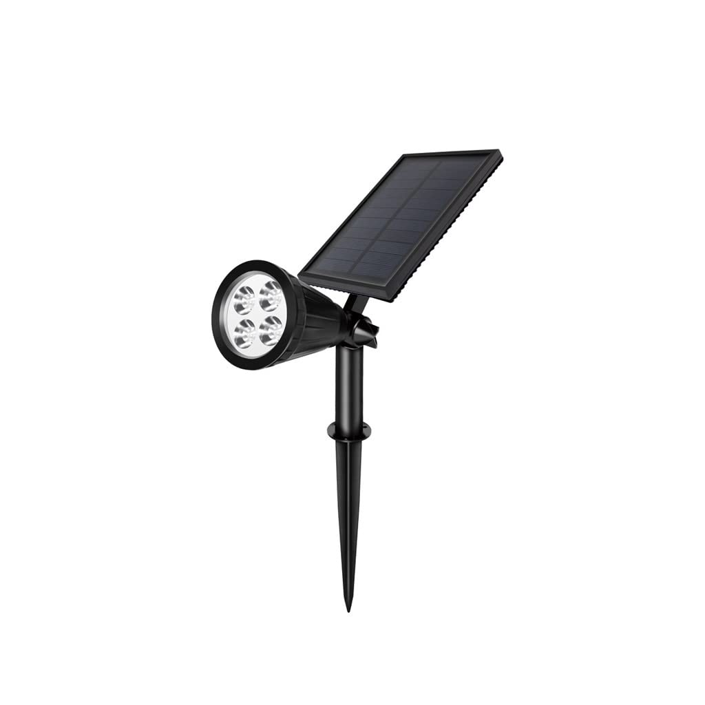 VUIKLCty Solar Outdoor Plug-in Spotlight Courtyard Garden Villa Landscape Lighting Lawn Plug-in Lamp(Warm light)