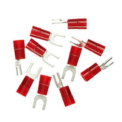 Embout tube isolant fourche M6 Haupa 260860 pour câblage électrique sûr - 2