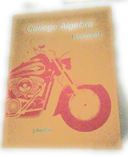 College Algebra 0321645596 Book Cover