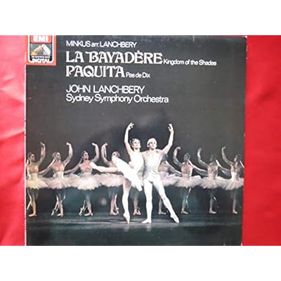 ASD 1834251 Minkus Bayadere/Paquita Sydney Symphony John Lanchbery LP