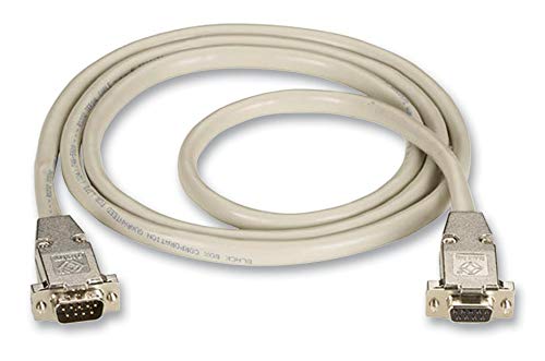 EDN12H-0075-MF - Computer Cable, D Sub 9 Position Plug, D Sub 9 Position Plug, 75 ft, 23 m, Beige (EDN12H-0075-MF)