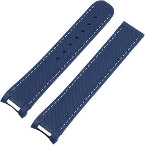 Bracelet montre caoutchouc 8900 étanche et boucle acier ultra léger