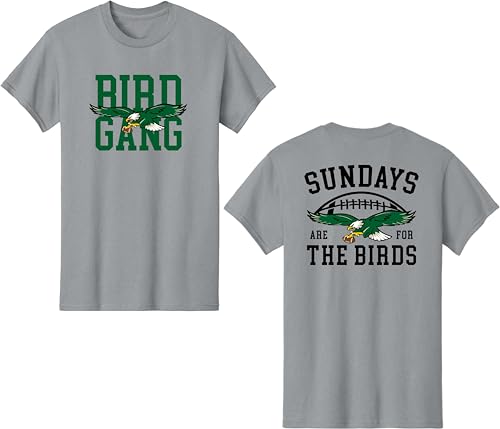 Football T-Shirt, Sundays are for The Birds Tshirt, Bird Gang Outfit, Game Day Football Shirt Unisex Gift Top