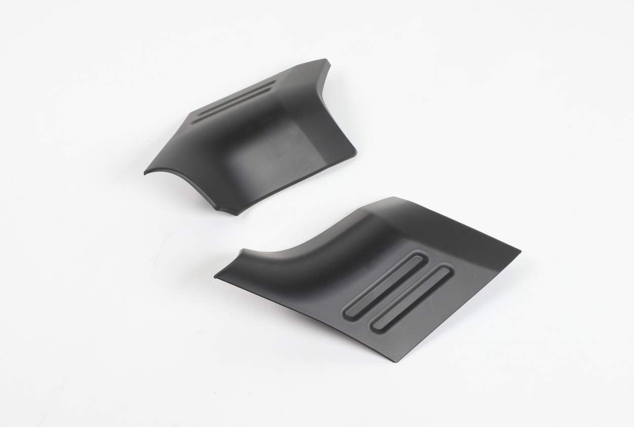 Copertura per cofano in ABS medio, copertura per cofano auto, carro armato, paraspigoli per Suzuki Jimny JB64 JB74 2019-2024 (nero)