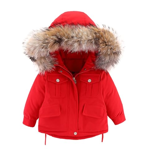 Baby Girls Boys Snowsuit Sets Winter Thick Warm Hooded Puffer Down Jacket & Ski Bit Pants Jumpsuit 2Pcs Set2