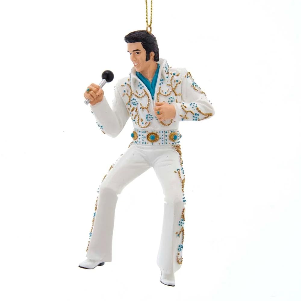 Amazon.co.jp: エルビス・プレスリー 青と白のジャンプスーツ
