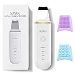 GUGUG Pulizia Viso Ultrasuoni, Skin Scrubber, Spatola Professionale con 4 Modalità Regolabili, Apparecchi per tonificare il corpo, Rimozione Punti Neri e Cura del Viso
