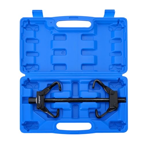 Acymner Coil Spring Compressor Tool Set | Coil Spring Compressor for Automotive Suspension, Safely Compress, Remove and Install Strut Coil Springs, Compatible with Most Passenger Cars and Light Trucks