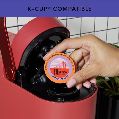 Image of San Francisco Bay K-Cup Coffee Pods Dark Roast Variety Pack (40 ct), Includes Fog Chaser, Espresso Roast, French Roast, & Extra Dark Italian, Commercially Compostable Single-Serve Coffee Pods