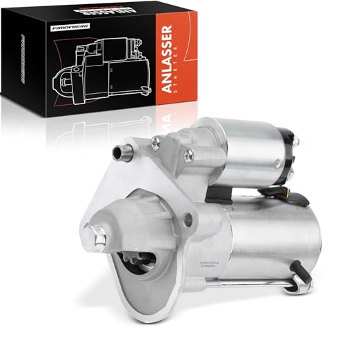 Frankberg Starter Motor 1,2 KW Compatible with C-Max I/II 2007-2019 Focus II/III 2004-2022 Tourneo 2013-2022 Transit 2013-2022 3 5 C30 S40 II S80 II V50 V70 III Replace# 1254222