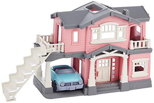 Green Toys PHSP-1347 Puppenhaus Set, Pink – Bild 3