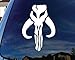 SoCoolDesign Mandalorian Mythosaur Bantha Skull Car Window Vinyl Decal Sticker 4" Tall