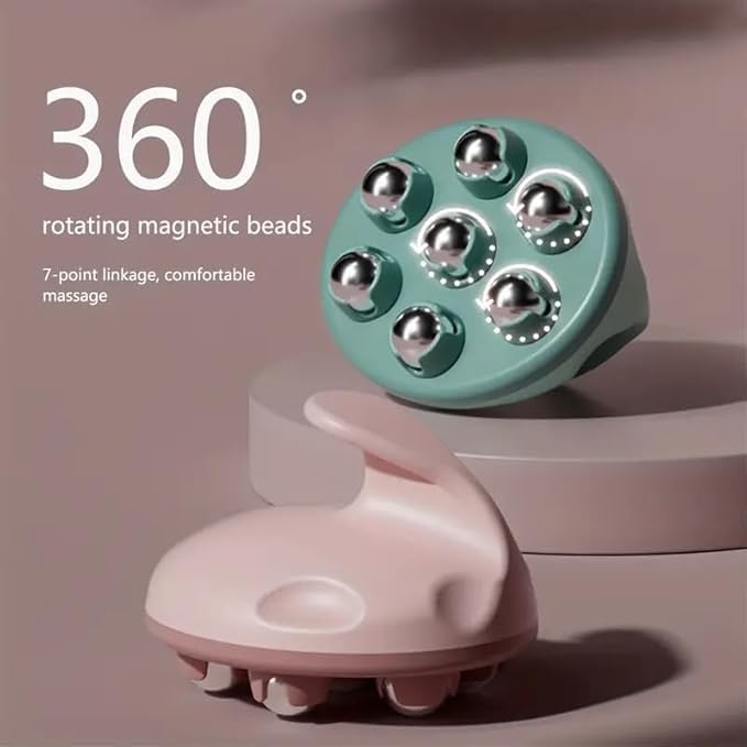 7 Ball Roller Massager 360 Degree Rotatable Pain Relief Relax Massager Hand Held Circular Muscle Roller For Leg Neck Hand (Pack of 1 Multicolor) 7 Ball Roller Massager 360 Degree Rotatable Pain Relief Relax Massager Hand Held Circular Muscle Roller For Leg Neck Hand (Pack of 1 Multicolor)
