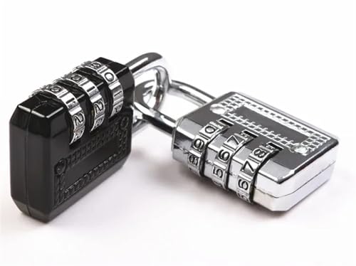 Cadenas combinaison réinitialisable 3 chiffres serrure codée casier - 7