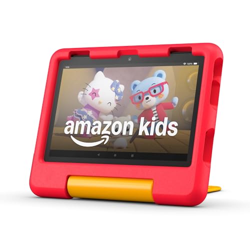 Amazon Fire HD 8 Kids tablet (newest model), ages 3-7. With bright 8' HD screen. Includes ad-free and exclusive content, parental controls and 13-hr battery, 32 GB, Disney Pixar Cars