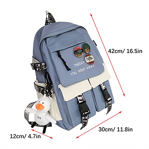 BTSEURY Linda mochila casual oxford pano mochila de viagem mochilas femininas mochila de alta capaci