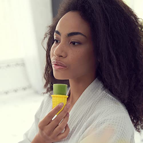 Beaupretty Escova De Limpeza Facial Escova De Rosto De Forma Vegetal Escova De Esfoliação Facial Bon