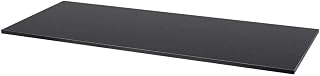 Monoprice Table Top 6 Feet Wide - Black Custom Sized for Sit-Stand Height Adjustable Riser Desk - Workstream Collection