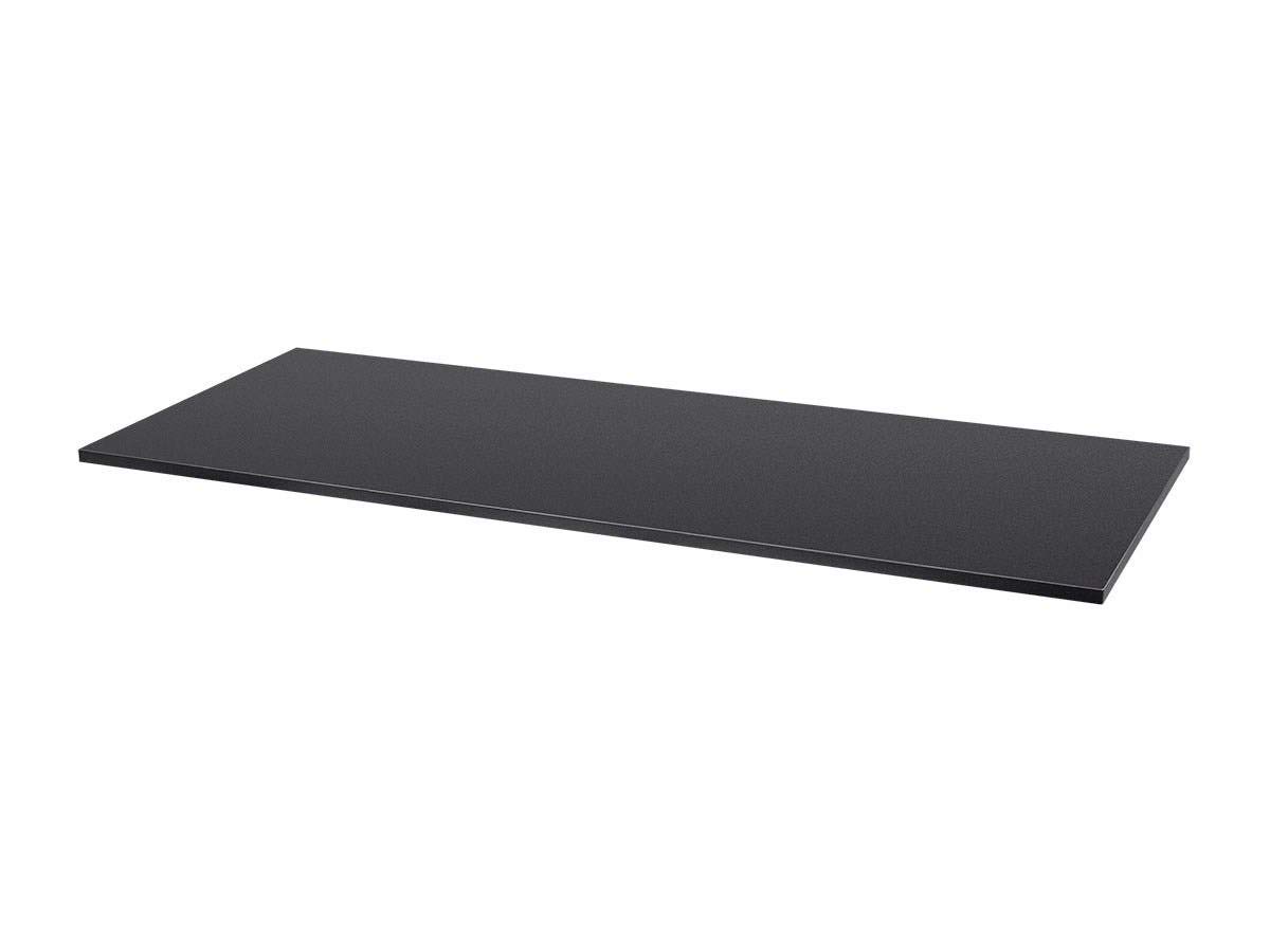 Photo 1 of Monoprice Table Top 6 Feet Wide - Black Custom Sized for Sit-Stand Height Adjustable Riser Desk - Workstream Collection