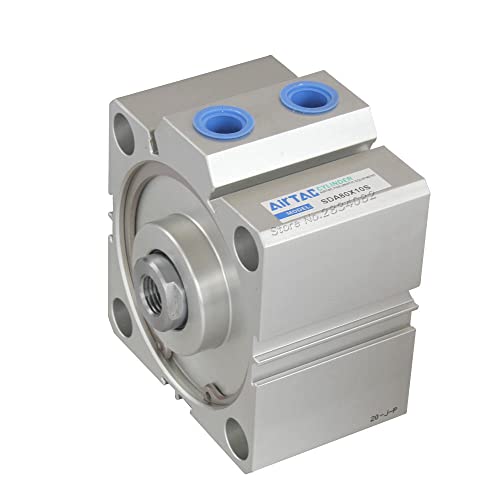 Sda Bore 80Mm Stroke 10Mm Aluminum Alloy Pneumatic Cylinder Compact Air Cylinder Sda80X10S Airtac #TOP2