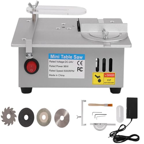 Bachin Mini Hobby Table Saw Handmade Woodworking Bench Saw 1/2