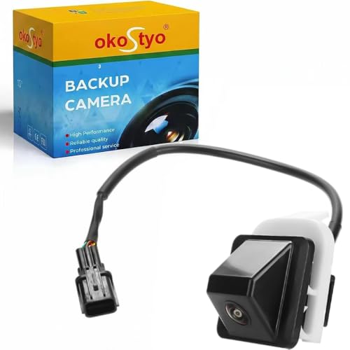 Image of No. 95760-2T650 Rear View Backup Reverse Parking Camera /Rear View Camera | Compatible with Kia Optima LX EX SX 2.4L 2.0T Turbo Hybrid 2.4L Fits 2014 2015 2016 Camera - Rear [6 Pins] P /N:957602T650.