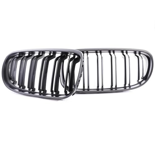 Grille Calandre BMW E90 Look Carbone Double Lamelle Finition Luxe