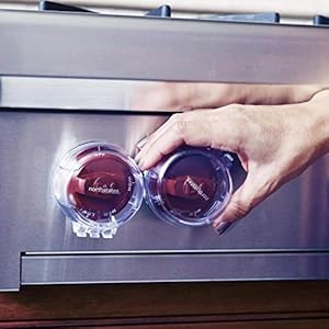 Toddleroo by North States Appliance Knob Covers | Prevents Your Child from Operating The Stove knobs | Fits Most Front…