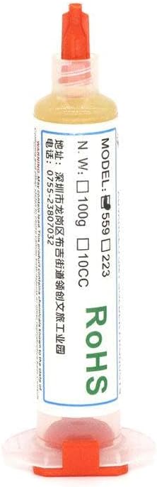 NC-559-ASM BGA PCB No-Clean Solder Paste Welding Advanced Oil Flux Grease 10cc Soldering Repair for DIY Electronic modules